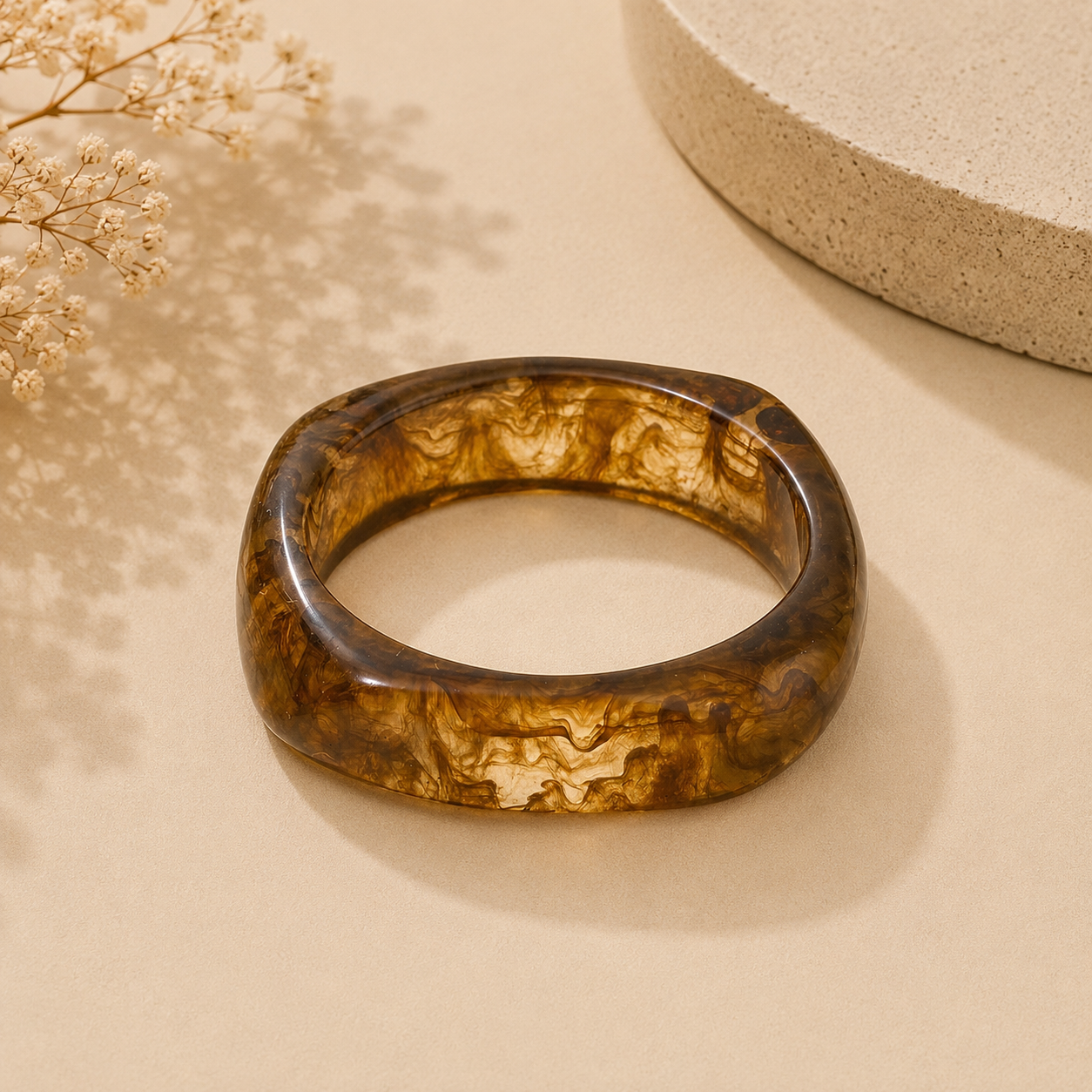 Salina Acrylic Bangle