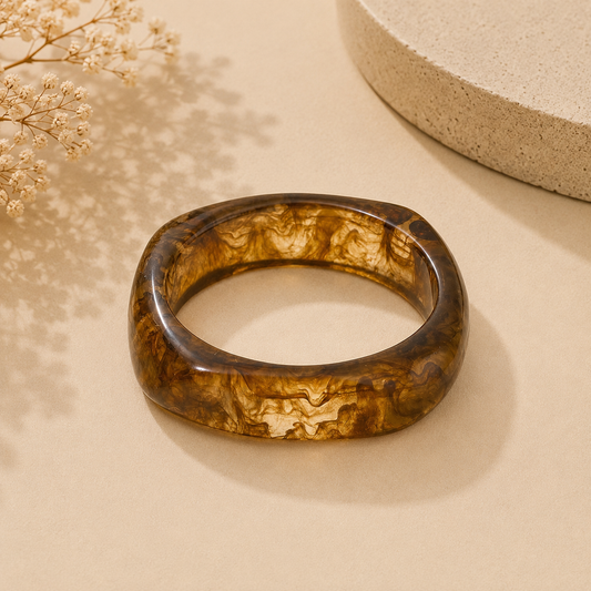 Salina Acrylic Bangle
