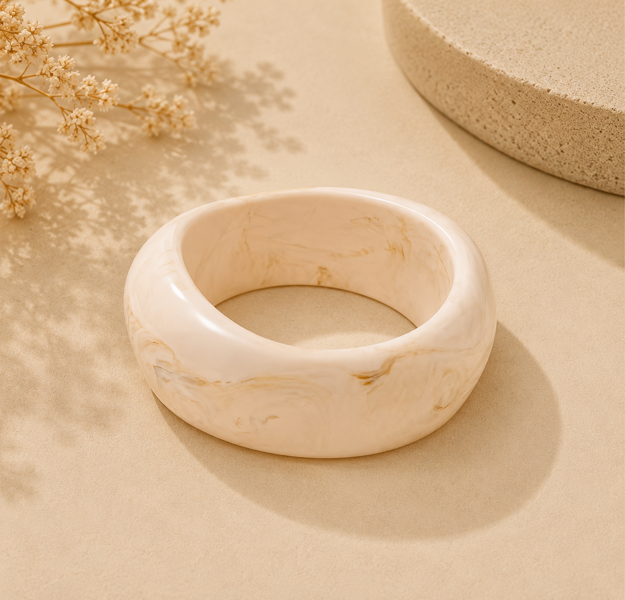 Coco Acrylic Bangle