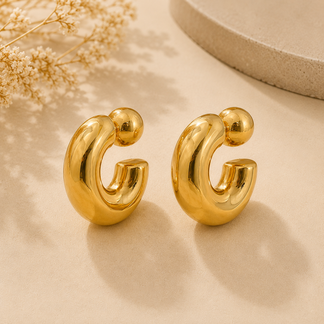 Portofino Gold Earrings
