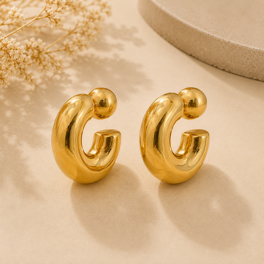 Portofino Gold Earrings
