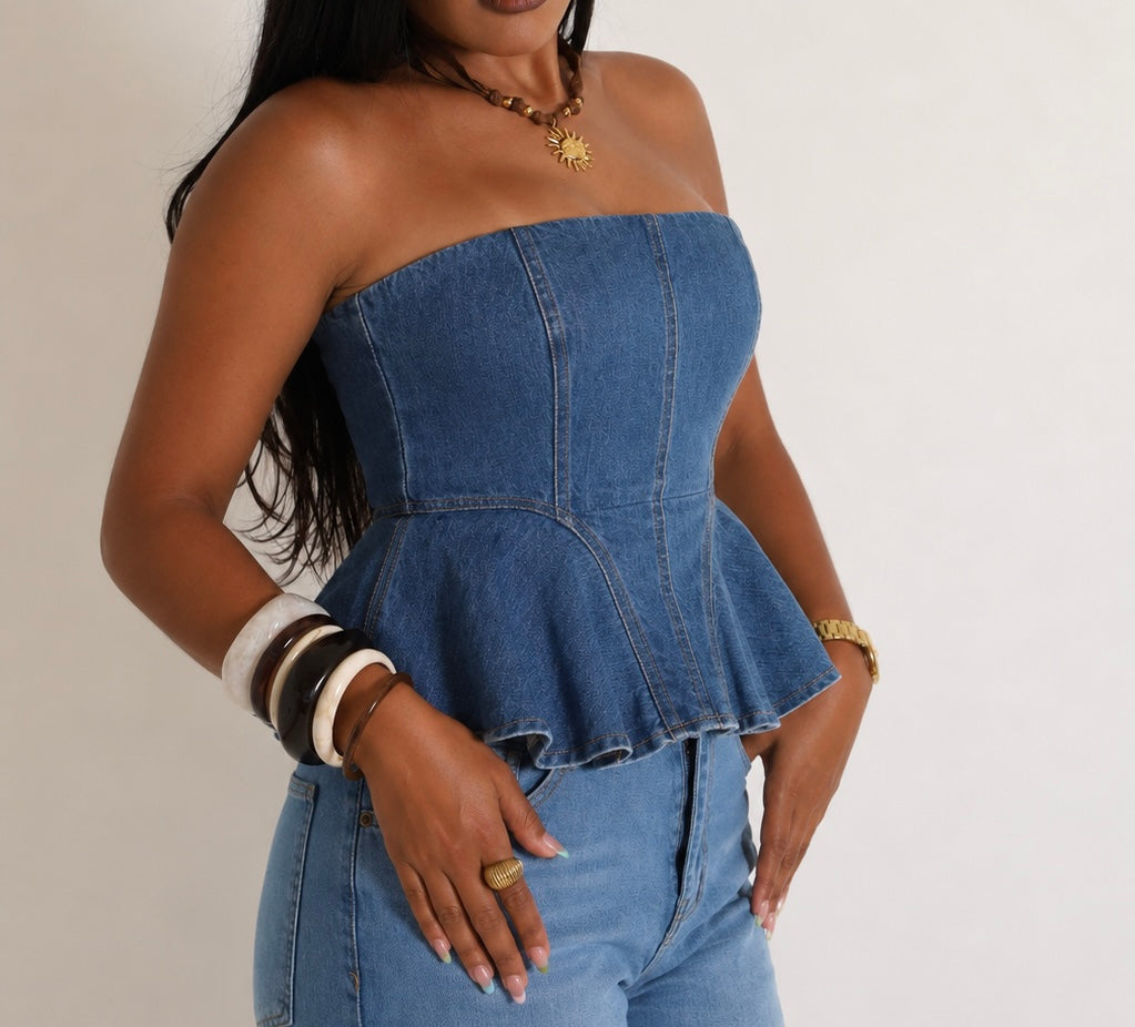 Chelsea Peplum Top